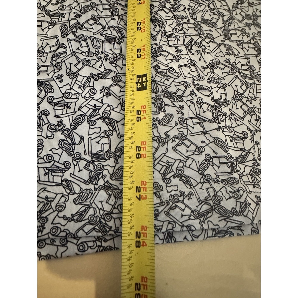 Under Armour Golf Cart Print Playoff Polo Shirt PGA National Palm Beach Size XL - Picture 6 of 7